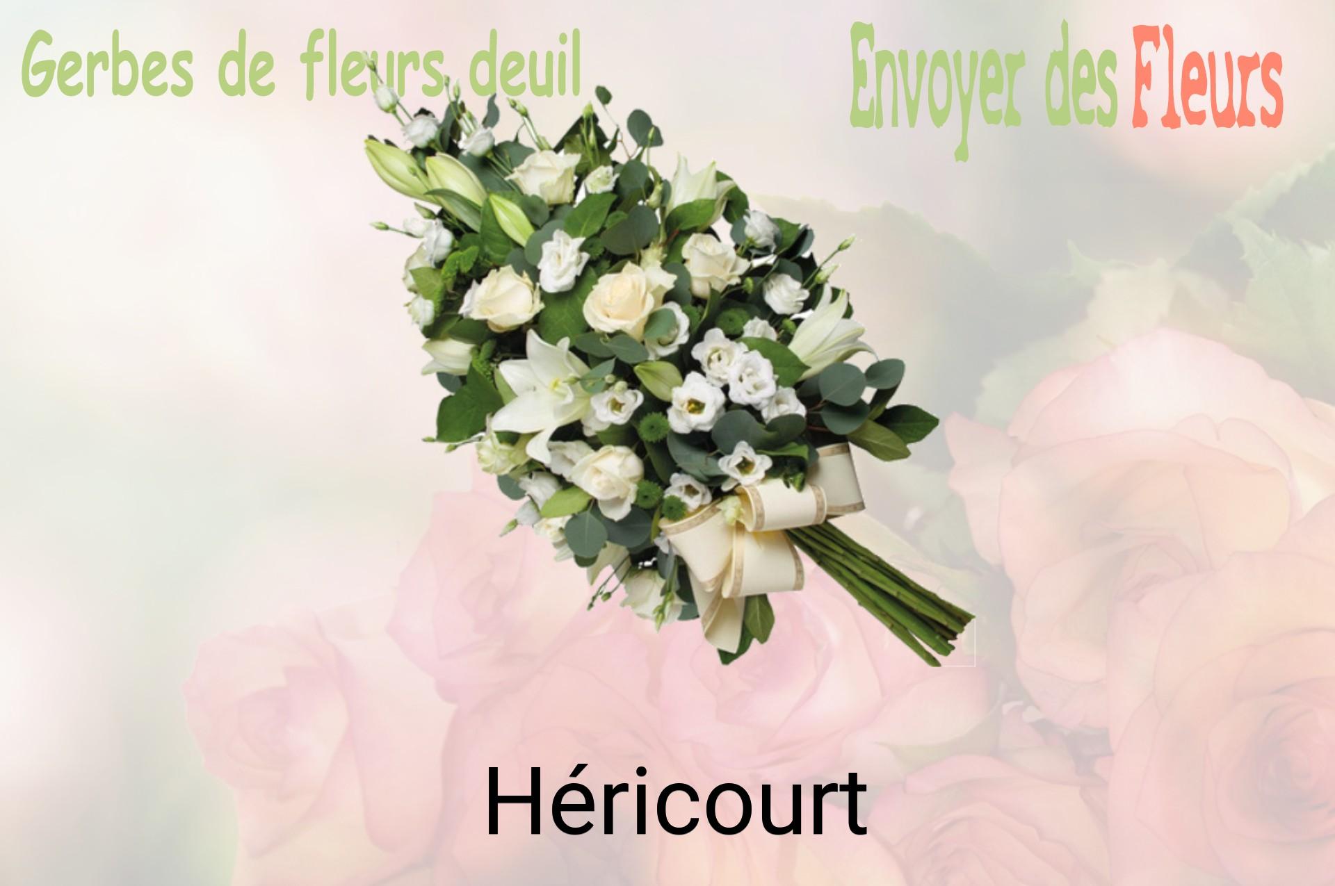 Gerbe de fleurs de deuil livrée à Héricourt